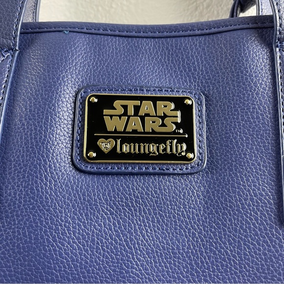 Loungefly Star Wars R2-D2 Debossed Tote - Picture 4 of 9